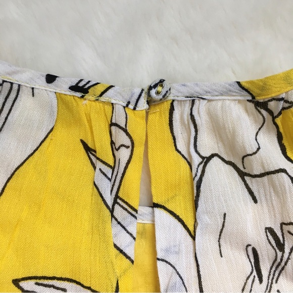 NWT WALTER BAKER Lesley Printed Crinkle Cotton Romper - Picture 14 of 16